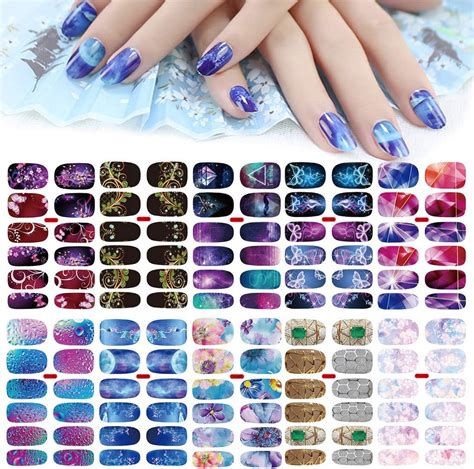 top rated nail polish stickers.